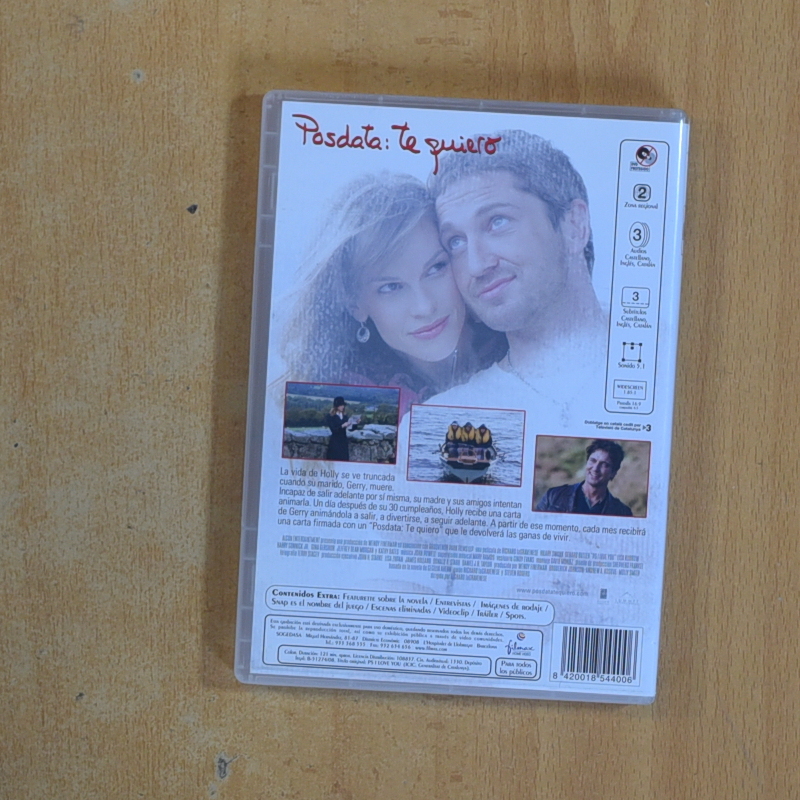 POSDATA TE QUIERO - DVD