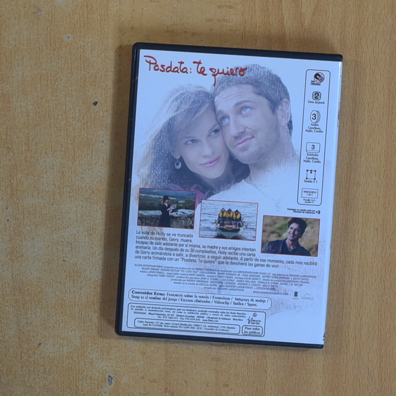 POSDATA TE QUIERO - DVD