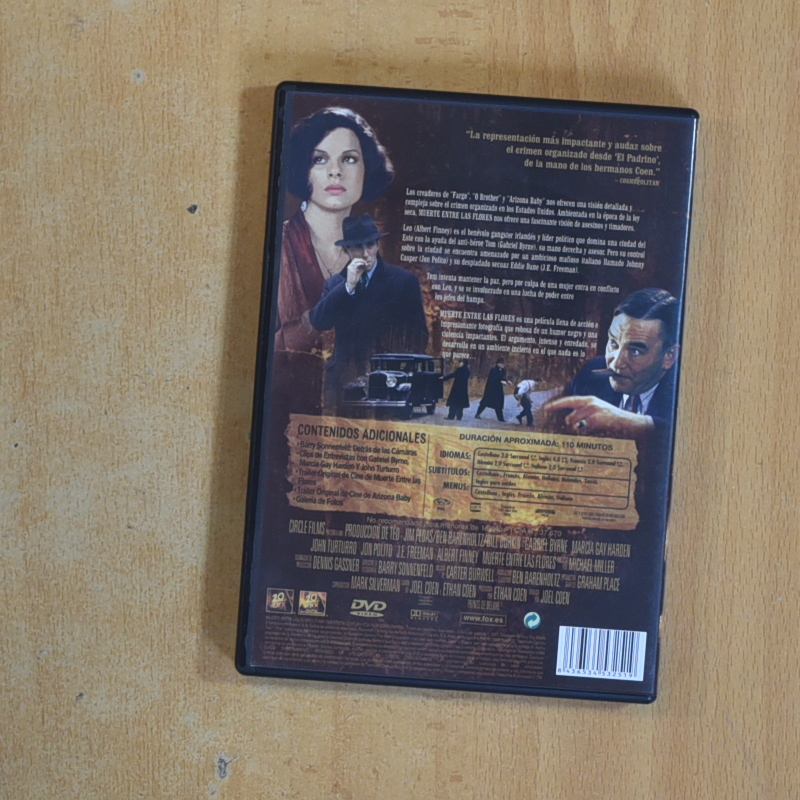 MUERTE ENTRE LAS FLORES - DVD