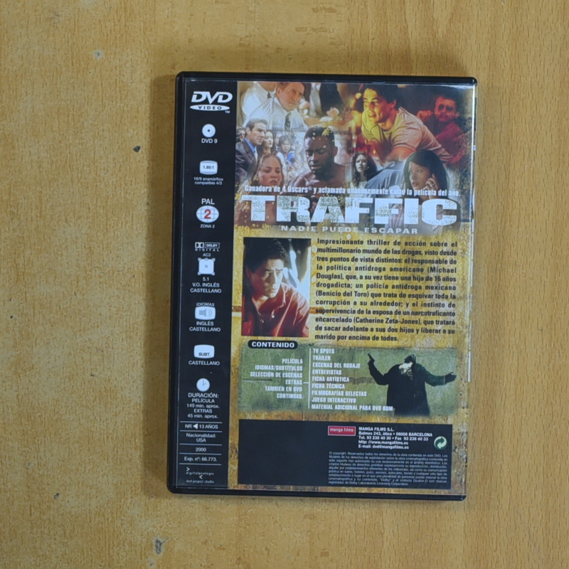 TRAFFIC - DVD