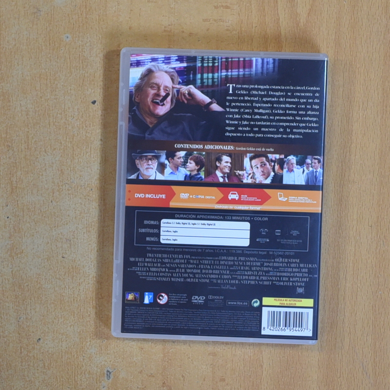 WALL STREET - DVD