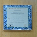 VARIOS - MUSICAS PARA EL TERCER MILENIO - CD