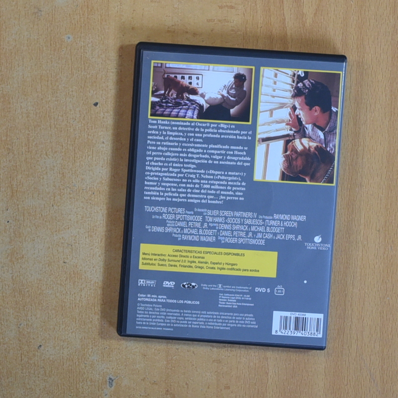 SOCIOS Y SABUESOS - DVD