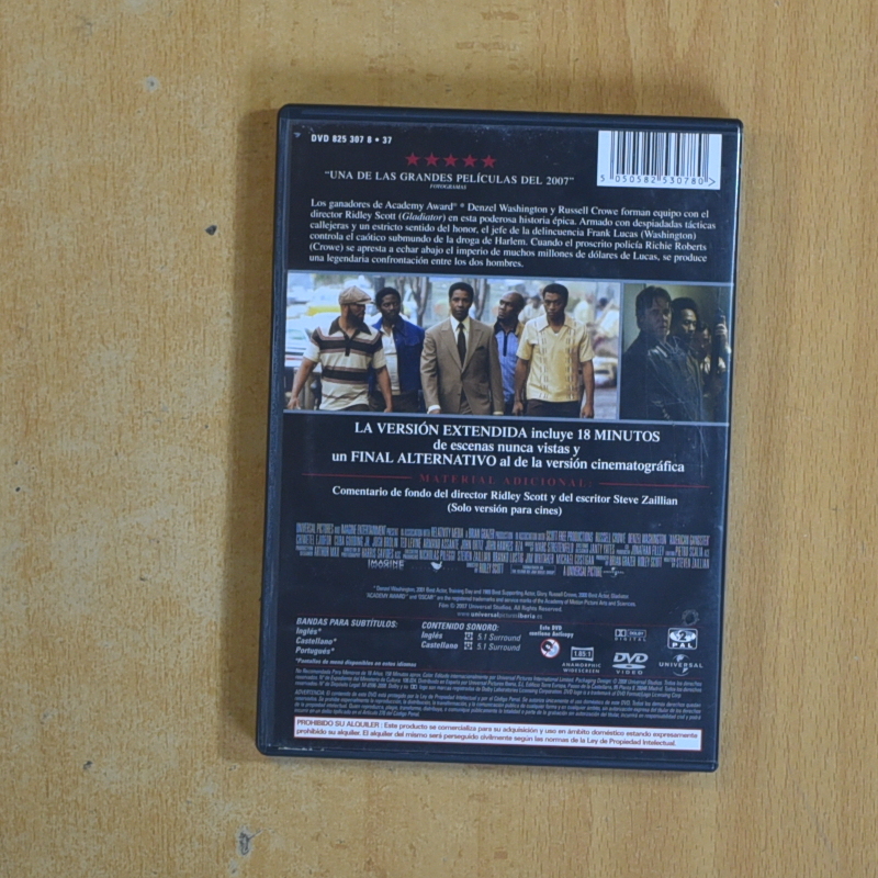 AMERICAN GANGSTER - DVD