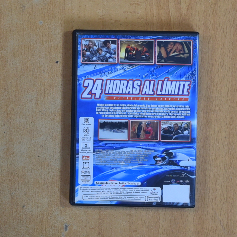 24 HORAS AL LIMITE - DVD