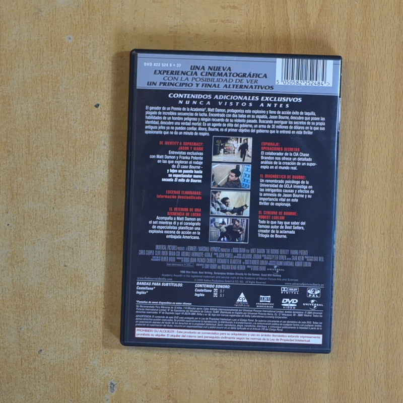 EL CASO BOURNE- DVD
