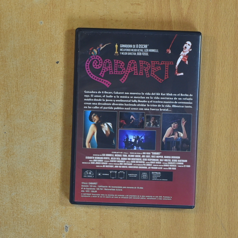 CABARET - DVD
