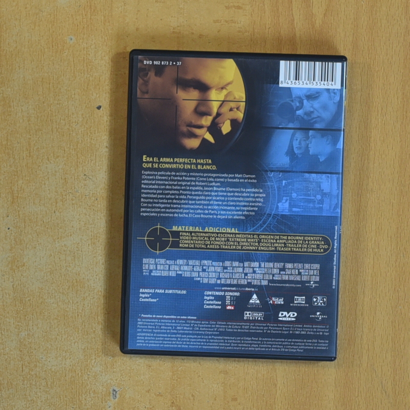 EL CASO BOURNE - DVD