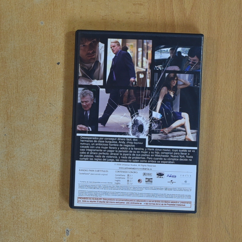 ANTES QUE EL DIABLO SEPA QUE HAS MUERTO - DVD