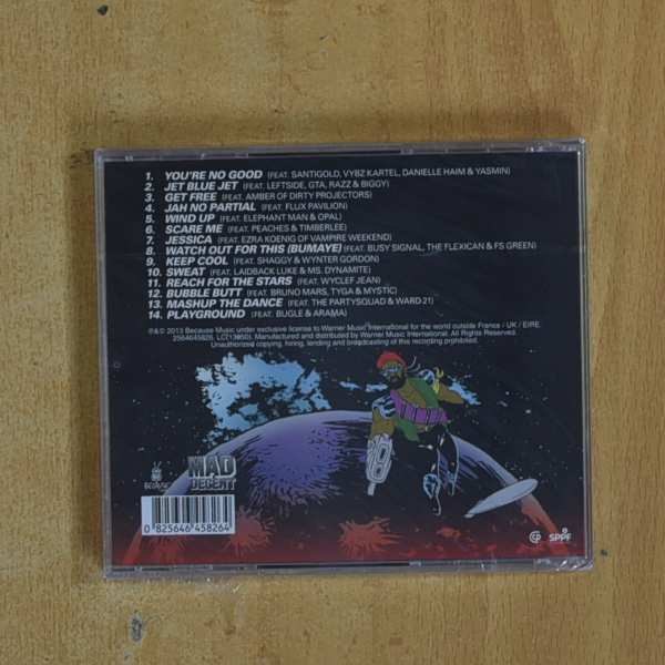 MAJOR LAZER - MAJOR LAZER - CD