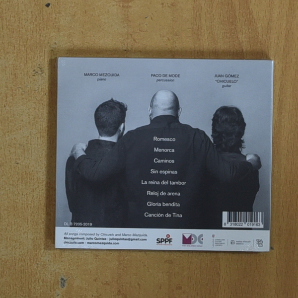 CHICUELO / MARCO MEZQUIDA - NO HAY DOS SIN TRES - CD