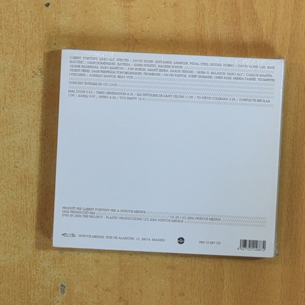 LLIBERT FORTUNY ELECTRIC BIG BAND - XXL FESTIVAL DE JAZZ DE BARCELONA - CD + DVD