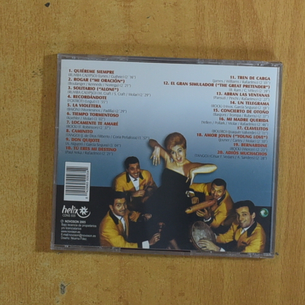 LOS 5 LATINOS - QUIEREME SIEMPRE - CD