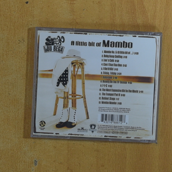 LOU VEGA - A LITTLE BIT OF MAMBO - CD