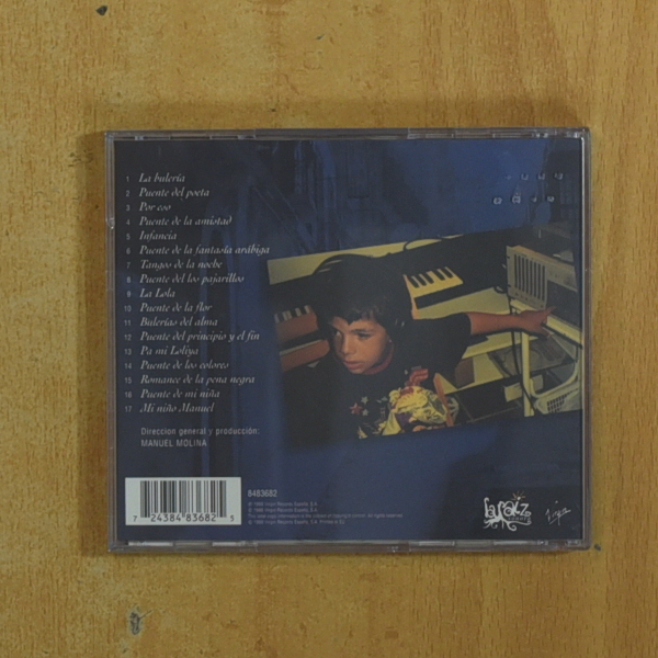 MANUEL MOLINA - LA CALLE DEL BESO - CD