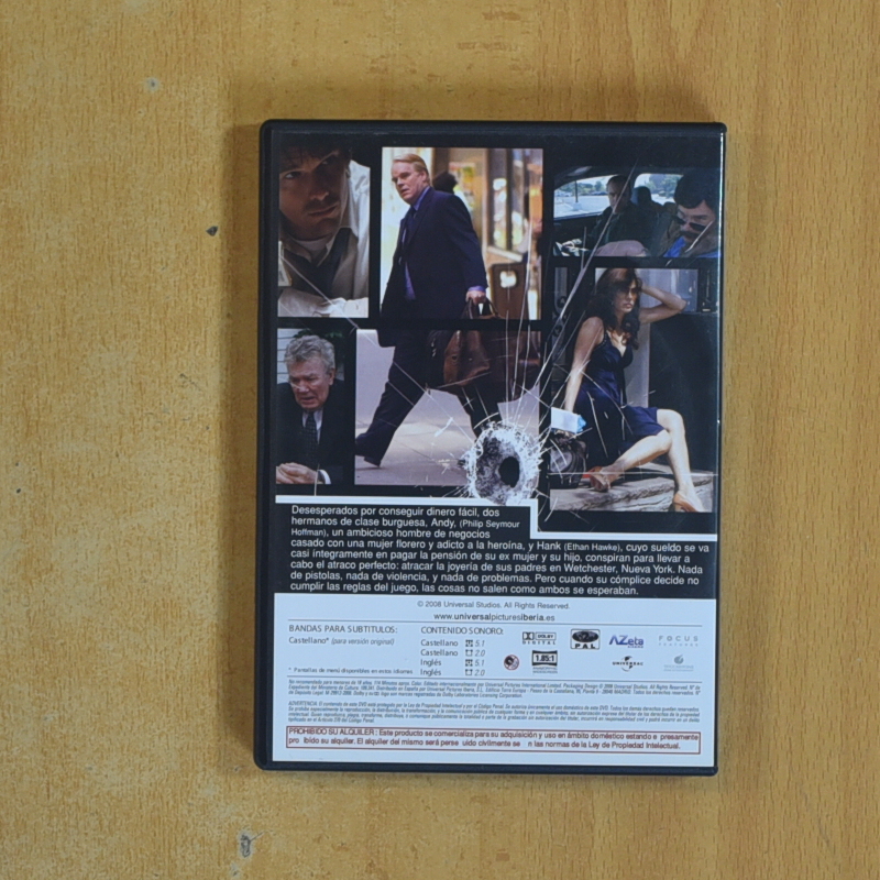 ANTES QUE EL DIABLO SEA QUE HAS MUERTO - DVD