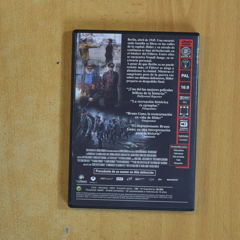 EL HUNDIMIENTO - DVD