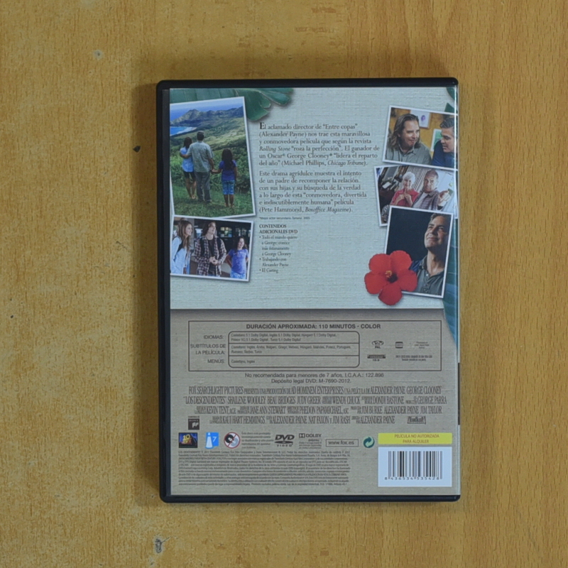 LOS DESCENDIENTES - DVD