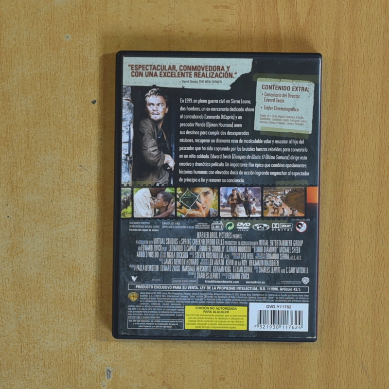DIAMANTE DE SANGRE - DVD