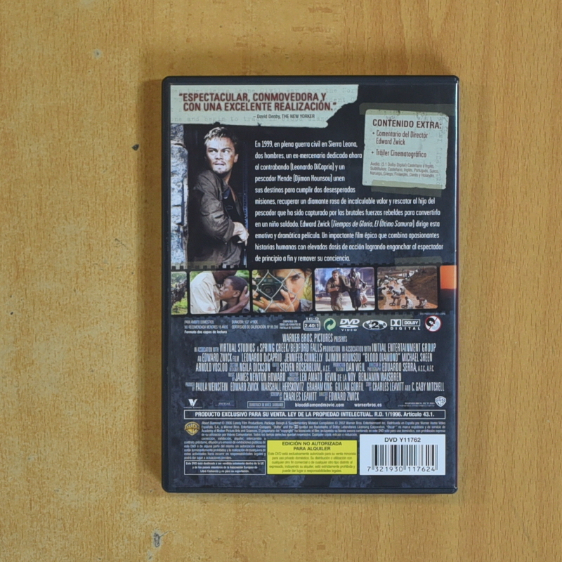 DIAMANTE DE SANGRE - DVD