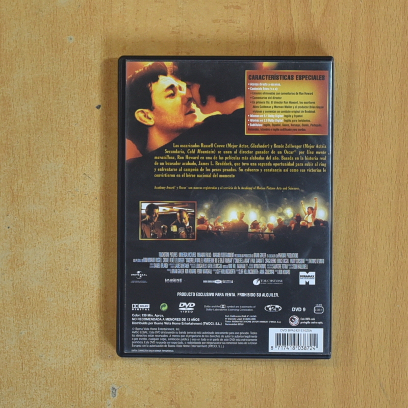 CINDERELLA MAN - DVD