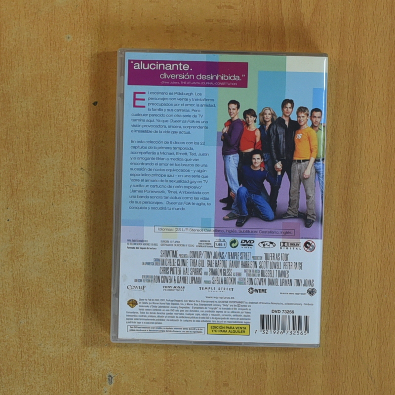 QUEER AS FOLK - PRIMERA TEMPORADA - DVD