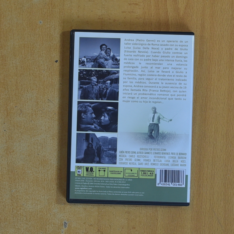 EL HOMBRE DE PAJA - DVD