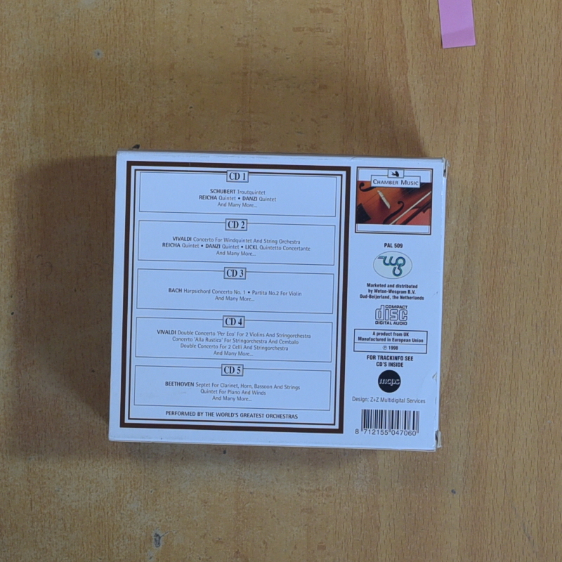 VARIOS - CHAMBER MUSIC - CD