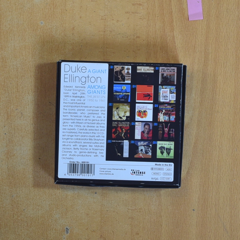 DUKE ELLINGTON - A GIANT AMONG GIANTS - CD
