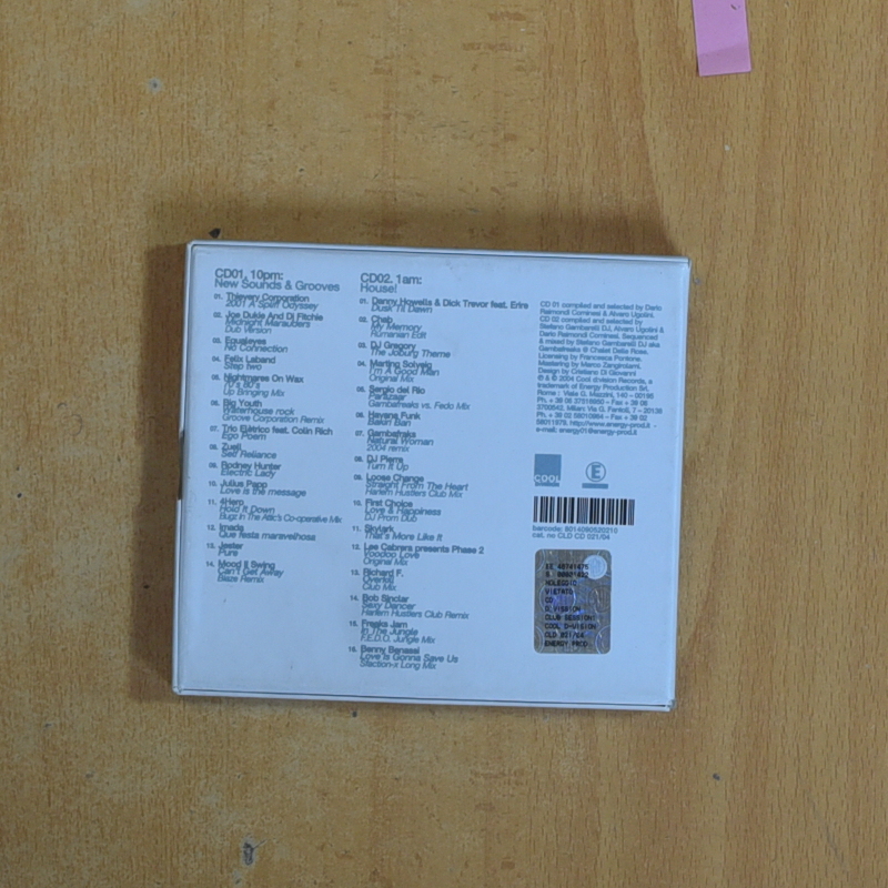VARIOS - D  VISION CLUB SESSION VOL 1 - CD