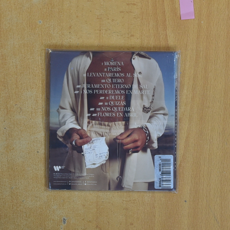 ALVARO DE LUNA - LEVANTAREMOS AL SOL - CD