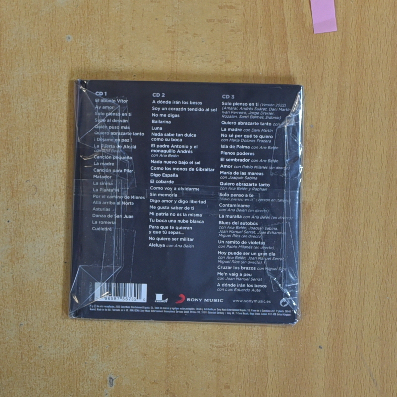 VICTOR MANUEL - LA VIDA EN CANCIONES - CD