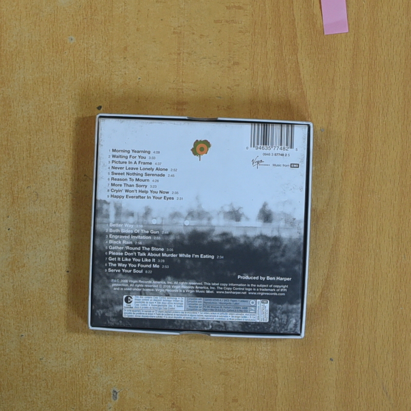 BEN HARPER - BOTH SIDES OF THE GUN - CD