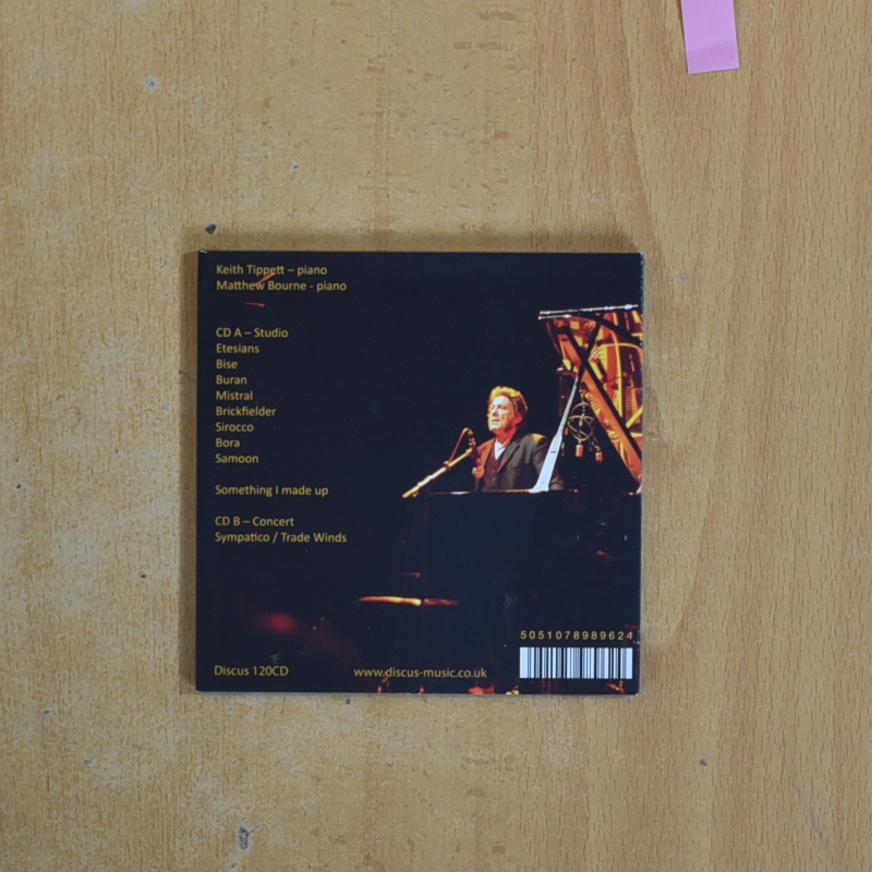 KEITH TIPPETT & MATTHEW BOURNE - AEOLIAN - CD