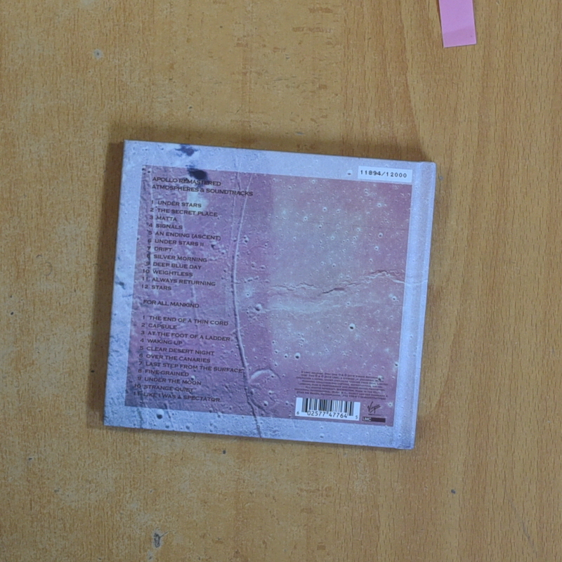 BRIAN ENO - APOLLO - CD