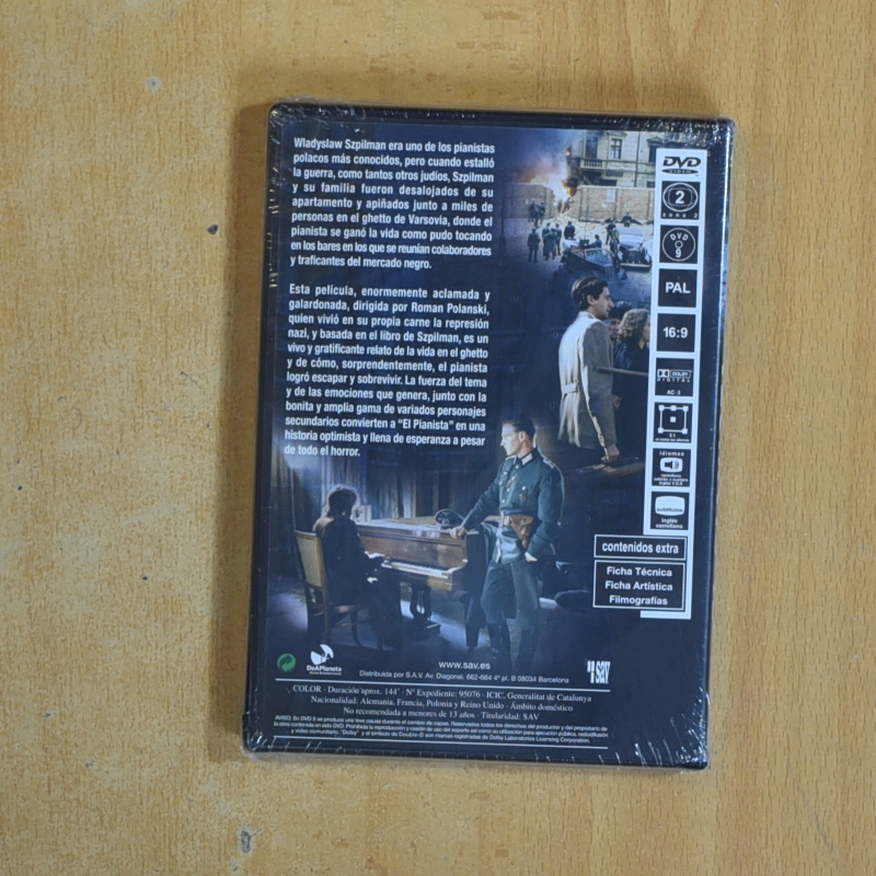 EL PIANISTA - DVD
