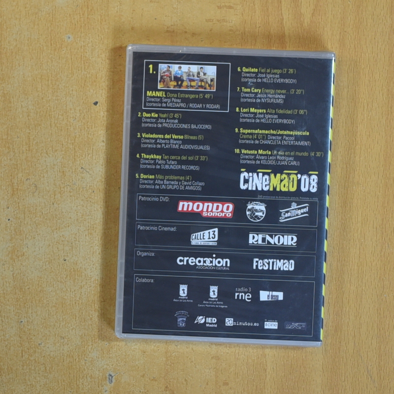 CINEMAD 08 - DVD