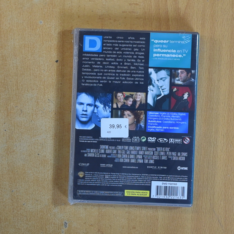 QUEER AS FOLK - QUINTA TEMPORADA - DVD