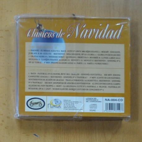 VARIOS - CLASICOS DE NAVIDAD - 2 CD