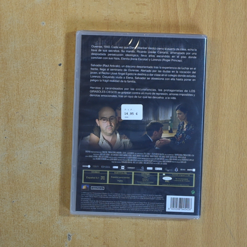 LOS GIRASOLES CIEGOS - DVD