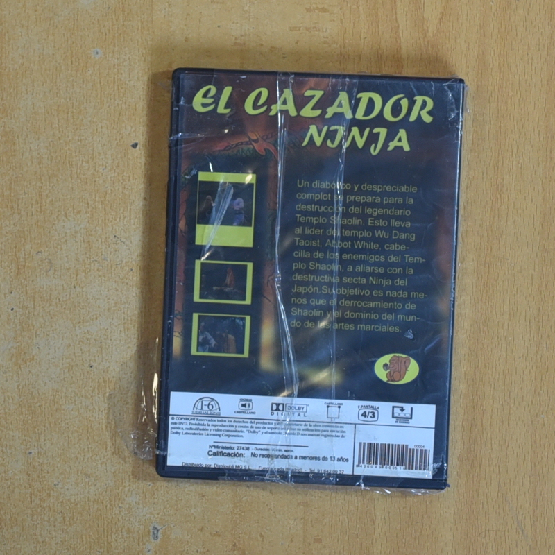 EL CAZADOR NINJA - DVD