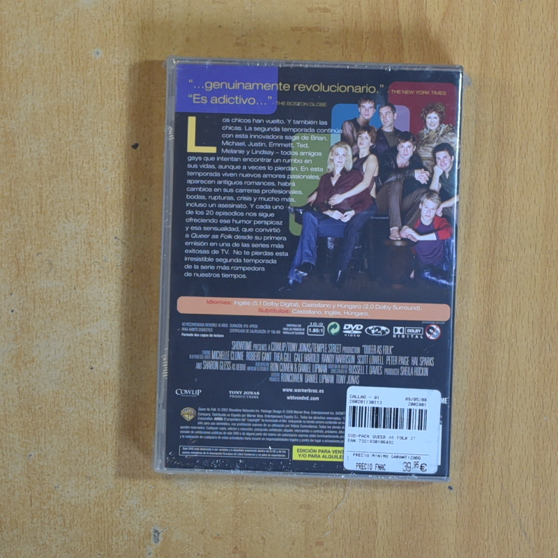 QUEER AS FOLK - SEGUNDA TEMPORADA - DVD