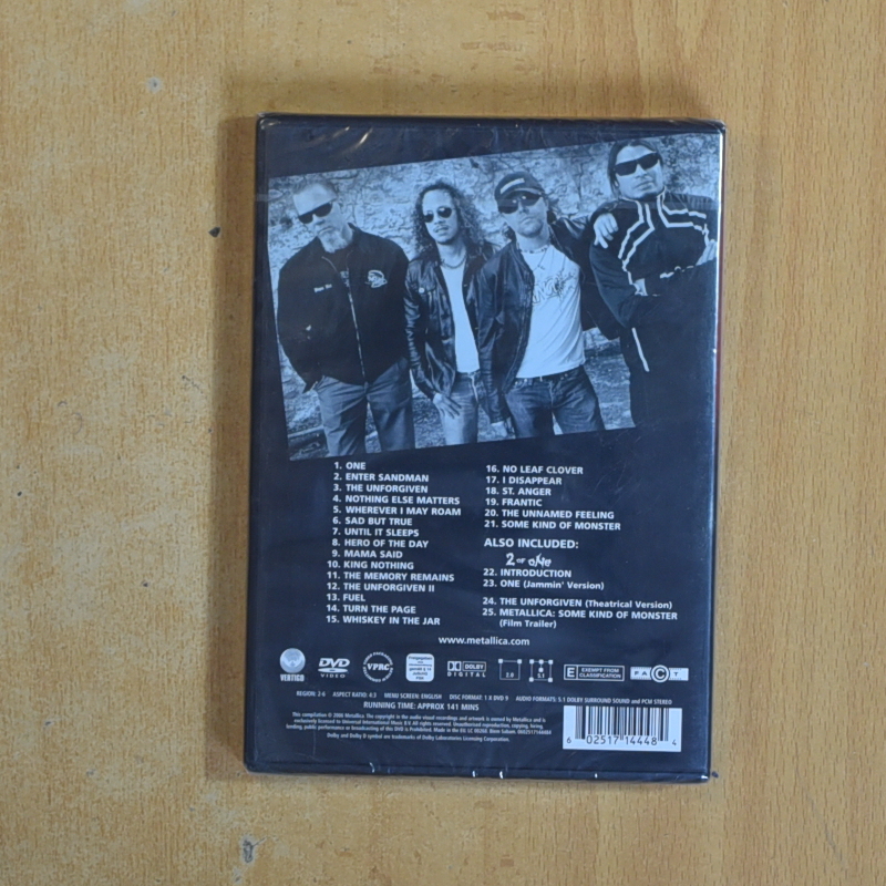 METALLICA - THE VIDEOS - DVD