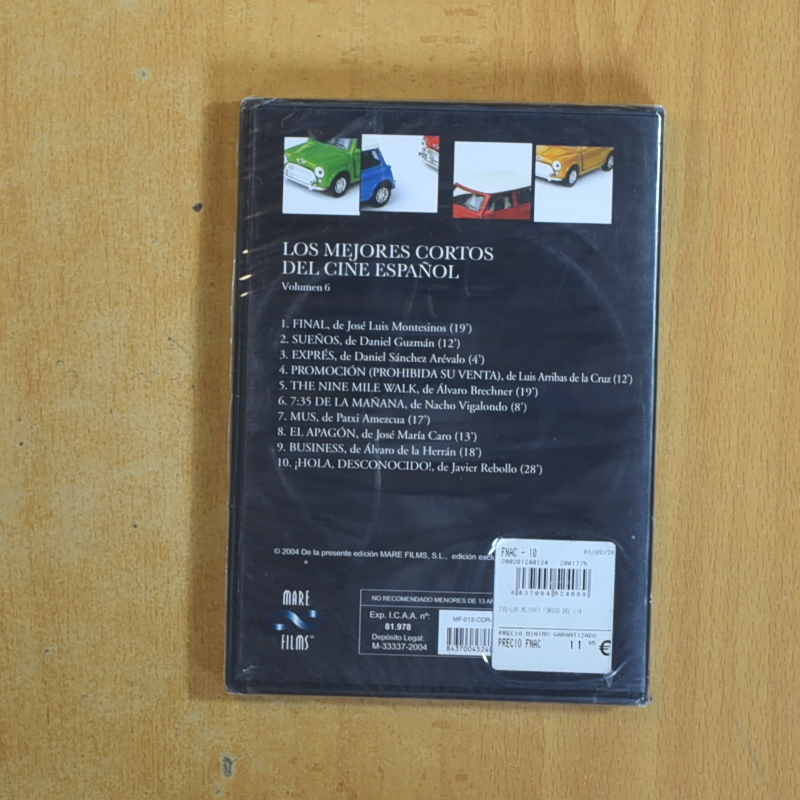 LOS MEJORES CORTOS DEL CINE ESPAÑOL - DVD