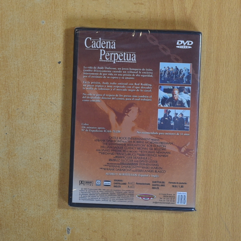 CADENA PERPETUA - DVD