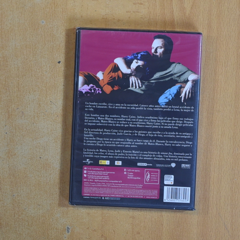 LOS ABRAZOS ROTOS - DVD