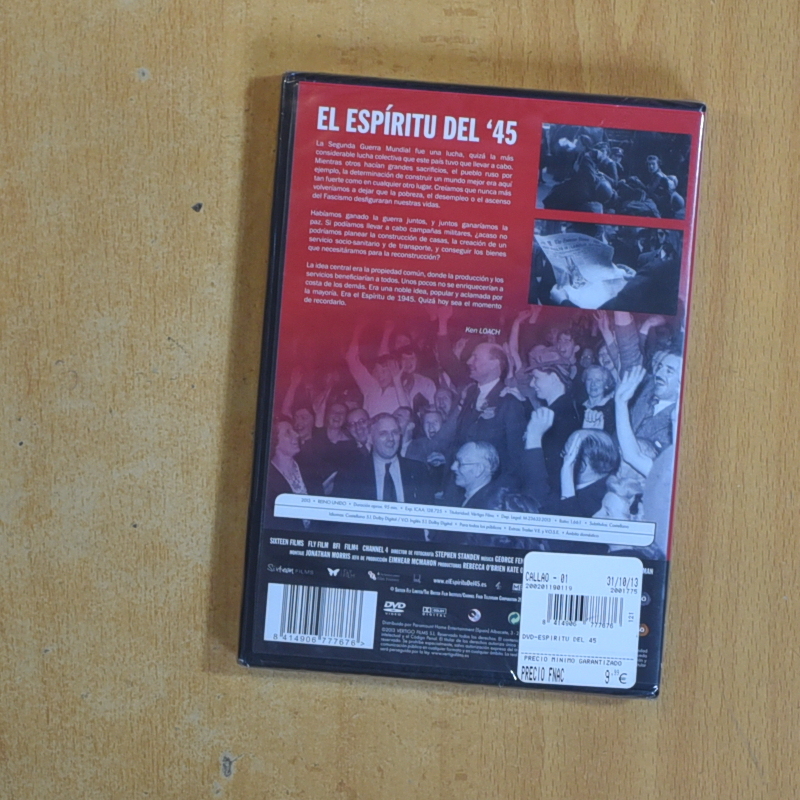 EL ESPIRITU DEL 45 - DVD