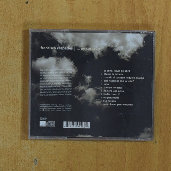 FRANCISO CESPEDES - AY CORAZON - CD
