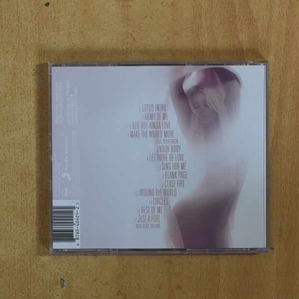 CHRISTINA AGUILERA - LOTUS - CD
