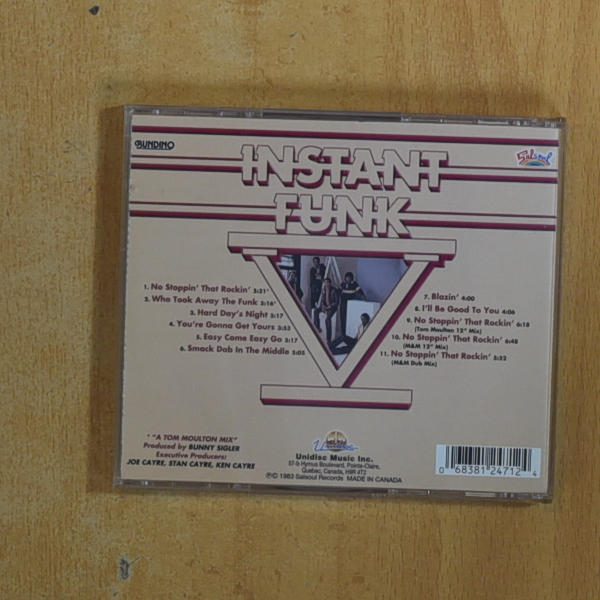 INSTANT FUNK - INSTANT FUNK - CD
